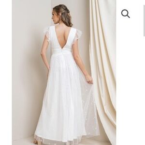 SOIEBLU DRESS WITH A SOFT TEXTURE THAT SEEMS TO BLOOM ON THE SKIN SIZE S